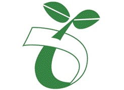 Keimling Das Keimling Symbol ähnelt einer 6 mit zwei Blättern an der Oberseite