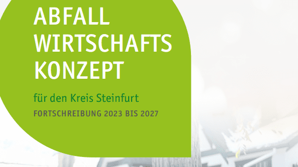 Symbolbild das Symbolbild zeigt die erste Seite des Abfallwirtschaftskonzepts